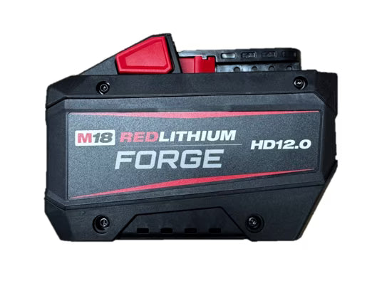 Milwaukee M18 REDLITHIUM FORGE HD12.0 Output Battery Pack - 18V Lithium - Ion Power Tool Battery - Model 48 - 11